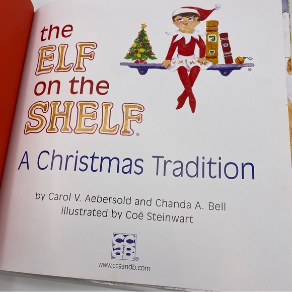 Elf on the Shelf Elf Pets Books Boy Arctic Fox St Bernard Xmas Carol Aebersold - Picture 6 of 15